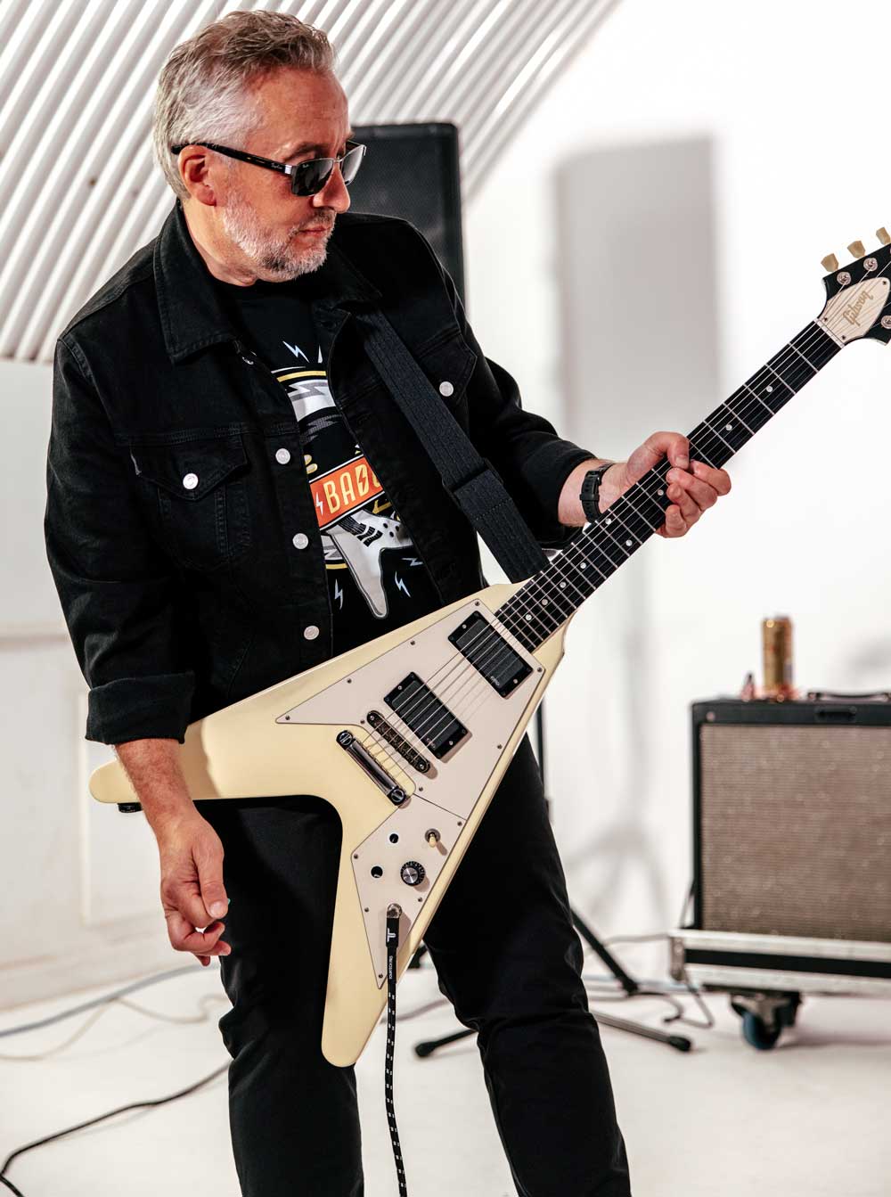 The Honey Badgers Lead Guitarist Ade Brown