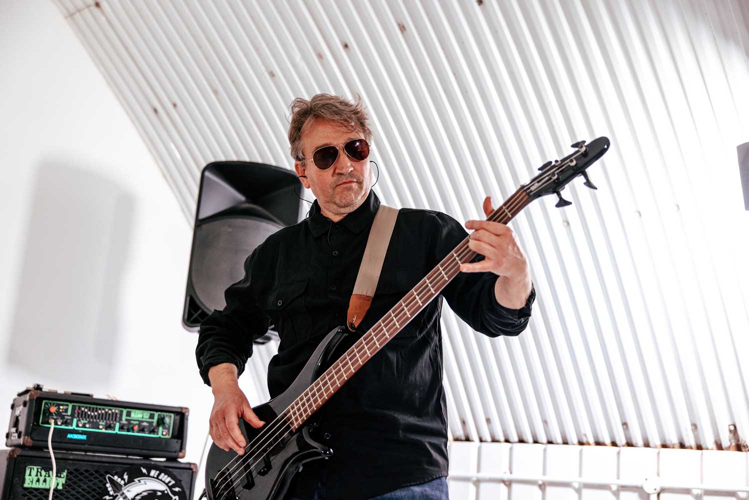 The Honey Badgers Bass Guitarist Tim Brown